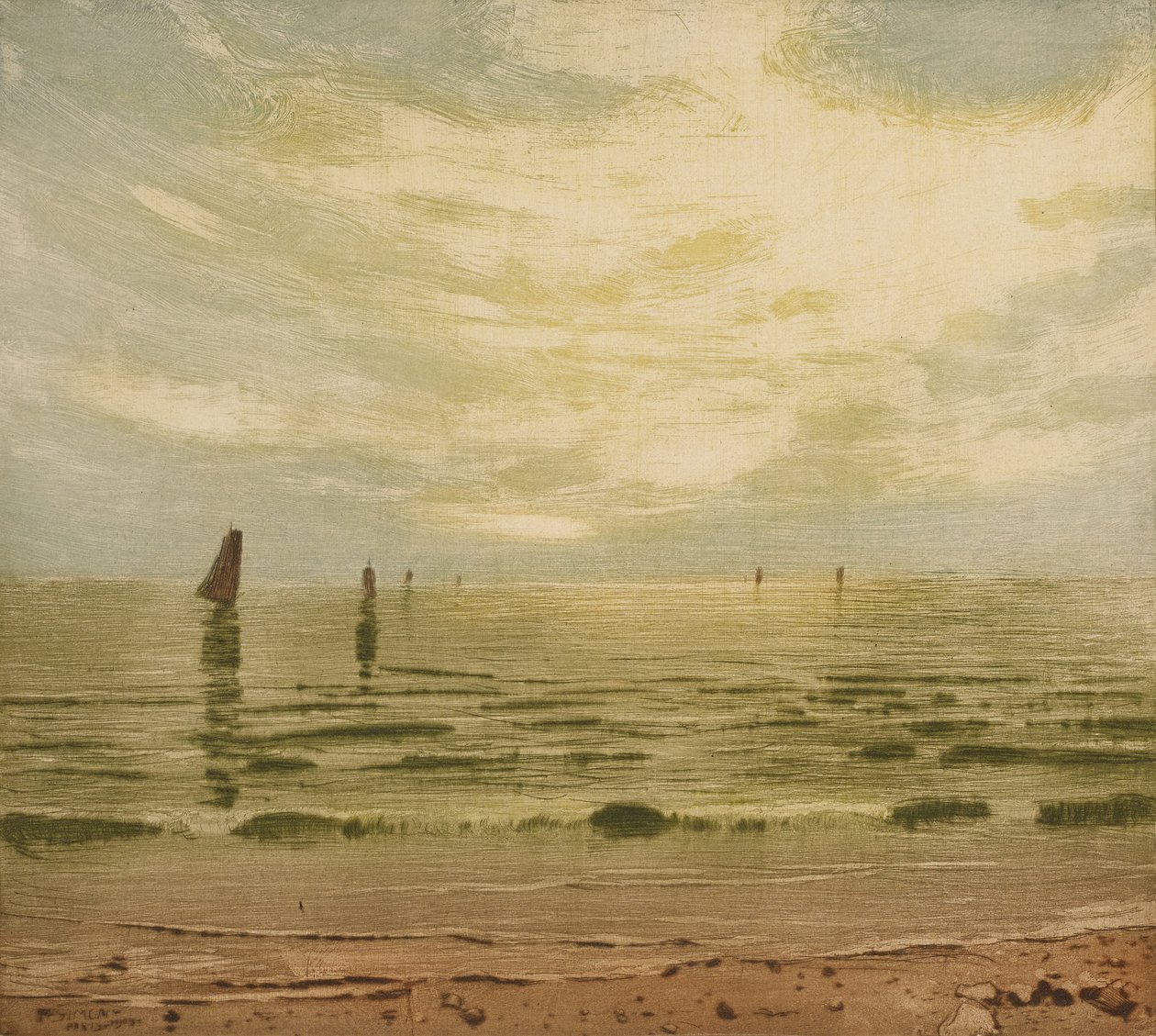 De Zee door František Šimon