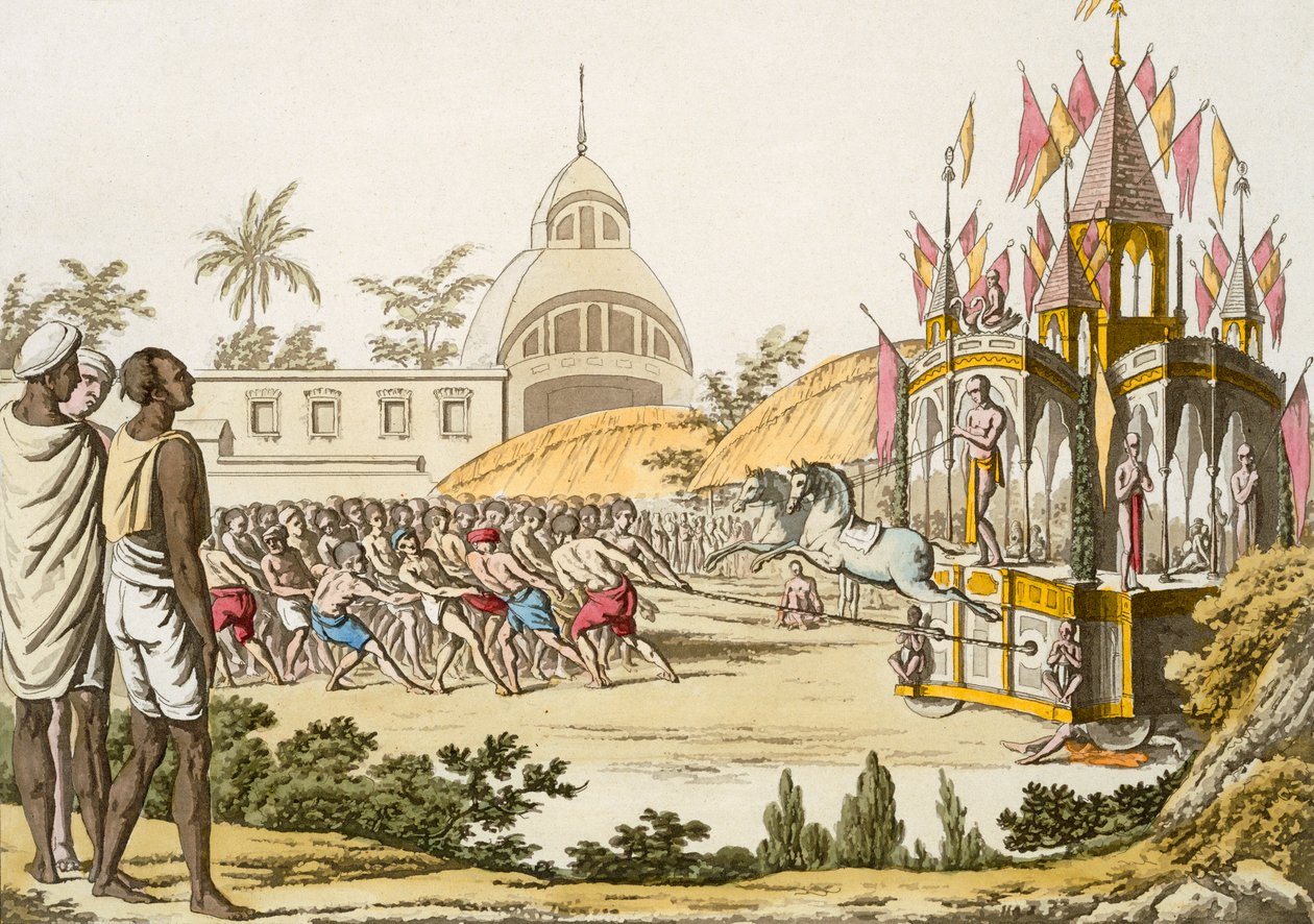 Festival van de Inwijding van de Tempel genaamd Tirunal, uit 