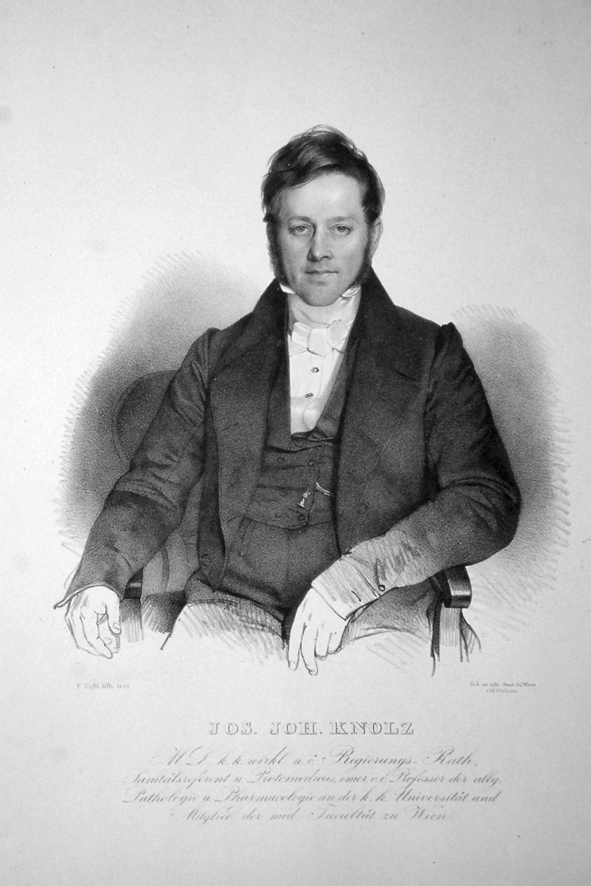 Josef Johann Knolz door Franz Eybl
