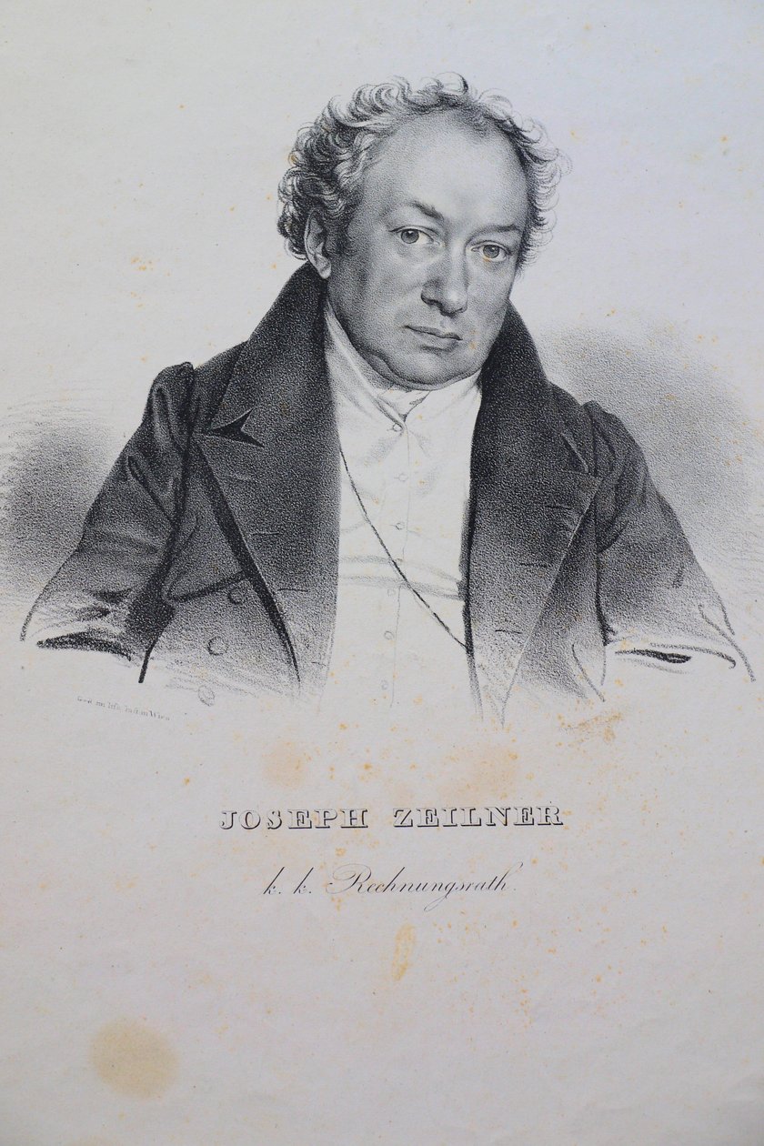Josef Zeilner (1774-1835) door Franz Eybl