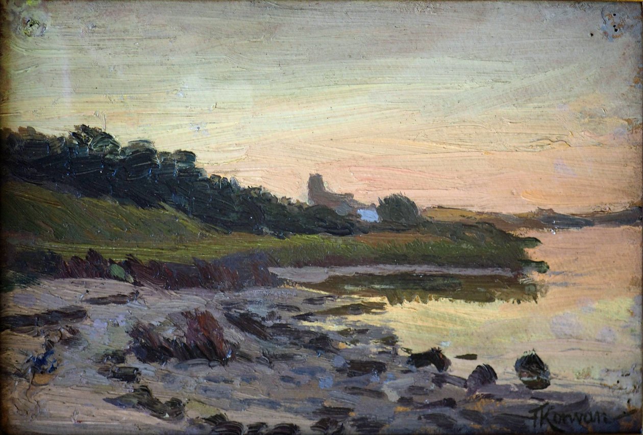 Onbekend Schilderij door Franz Korwan