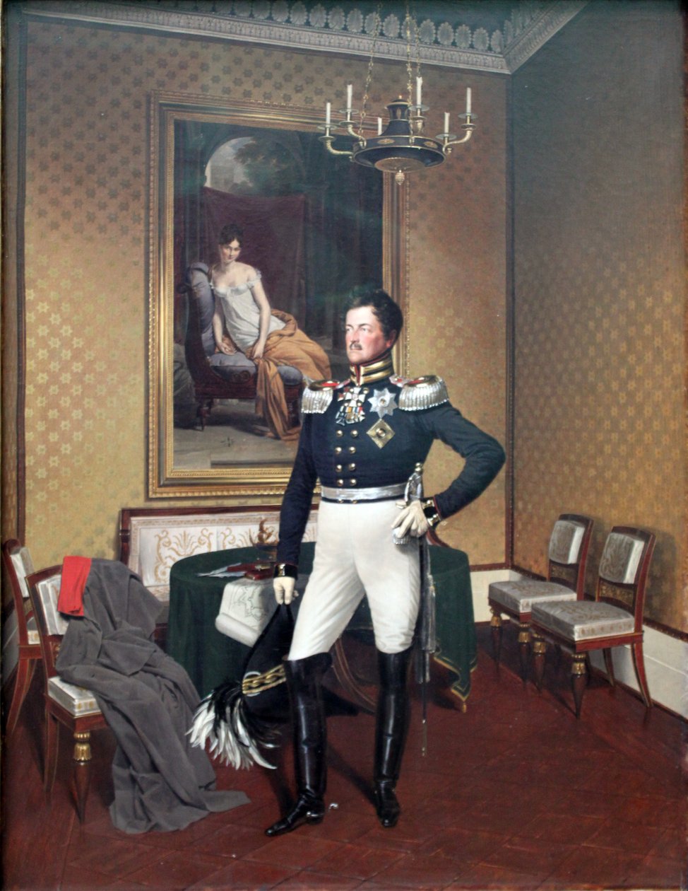 Prins Augustus van Pruisen (1779-1843) door Franz Krüger