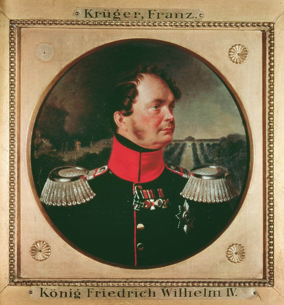 Friedrich Wilhelm IV, c.1850 door Franz Krüger
