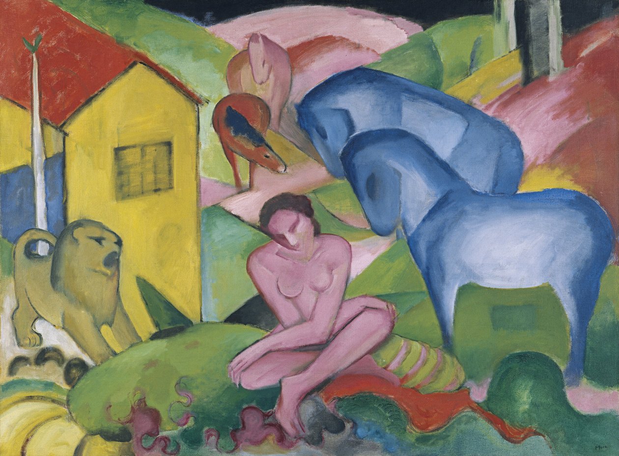 De droom door Franz Marc