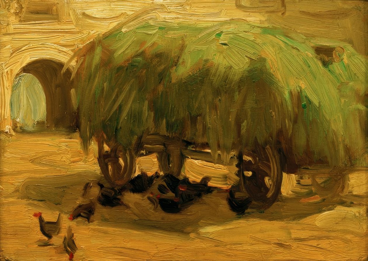 Hooikar door Franz Marc