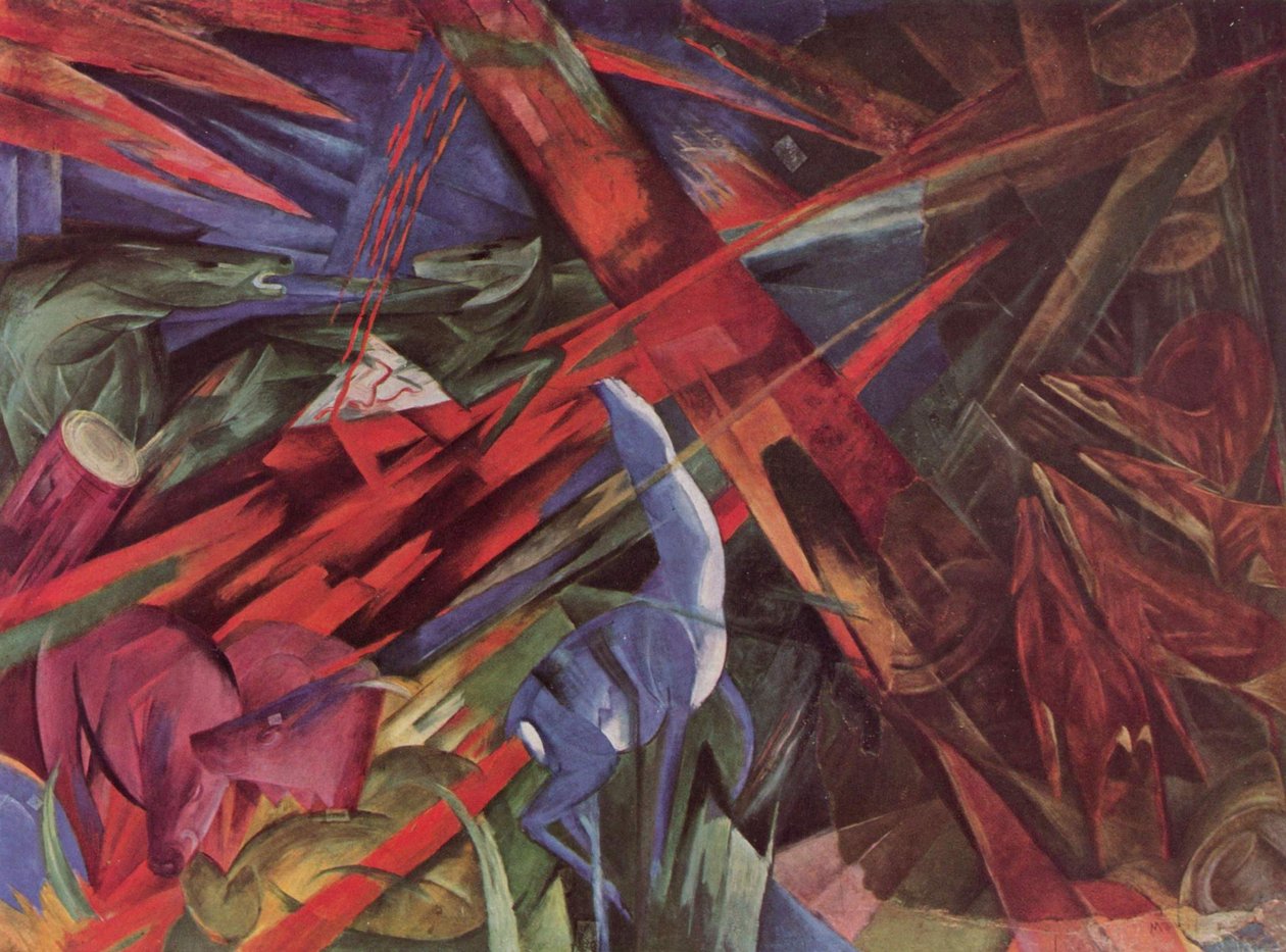 Dierschicksalen door Franz Marc