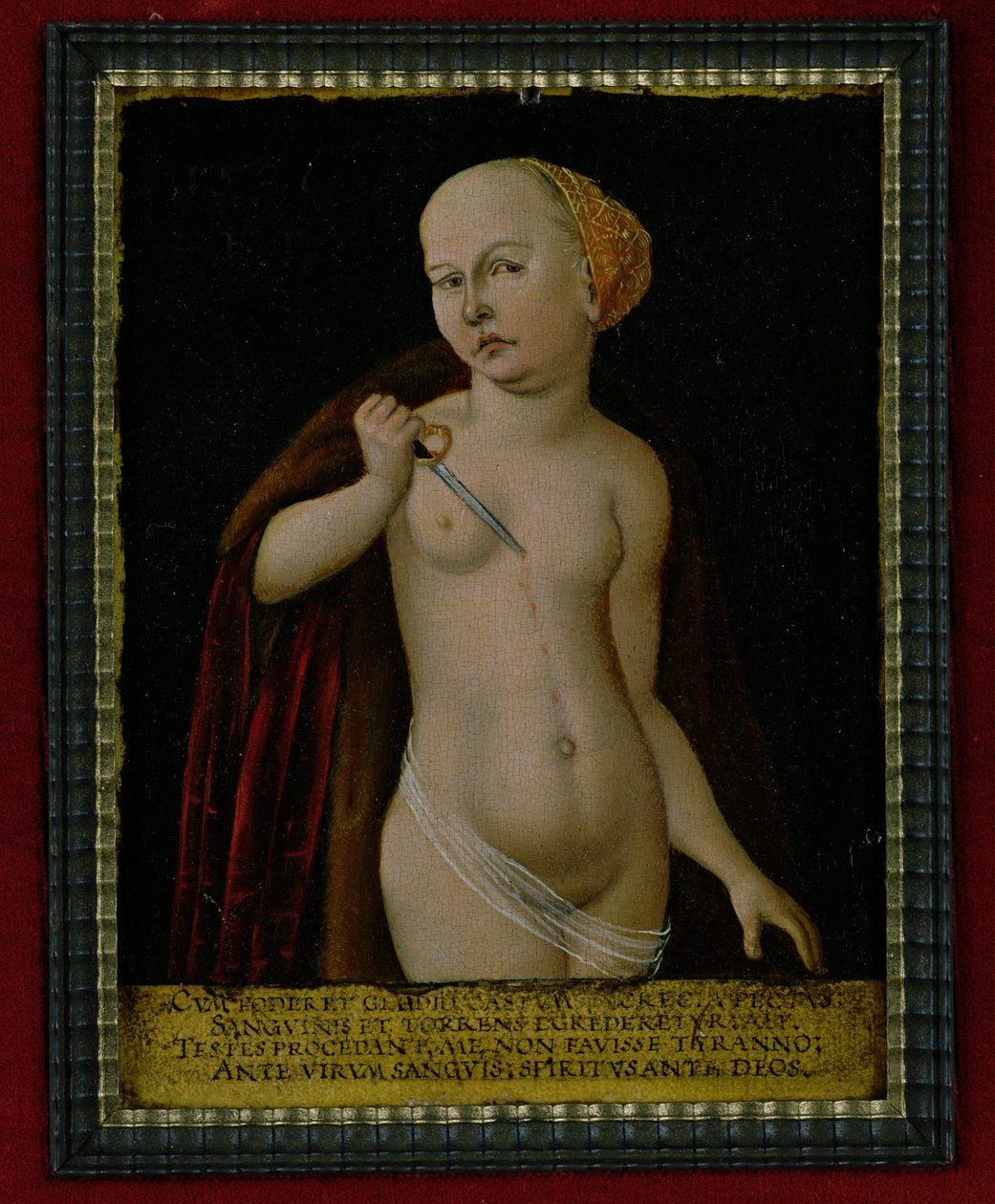 Lucrezia, 1536 door Franz Timmermann