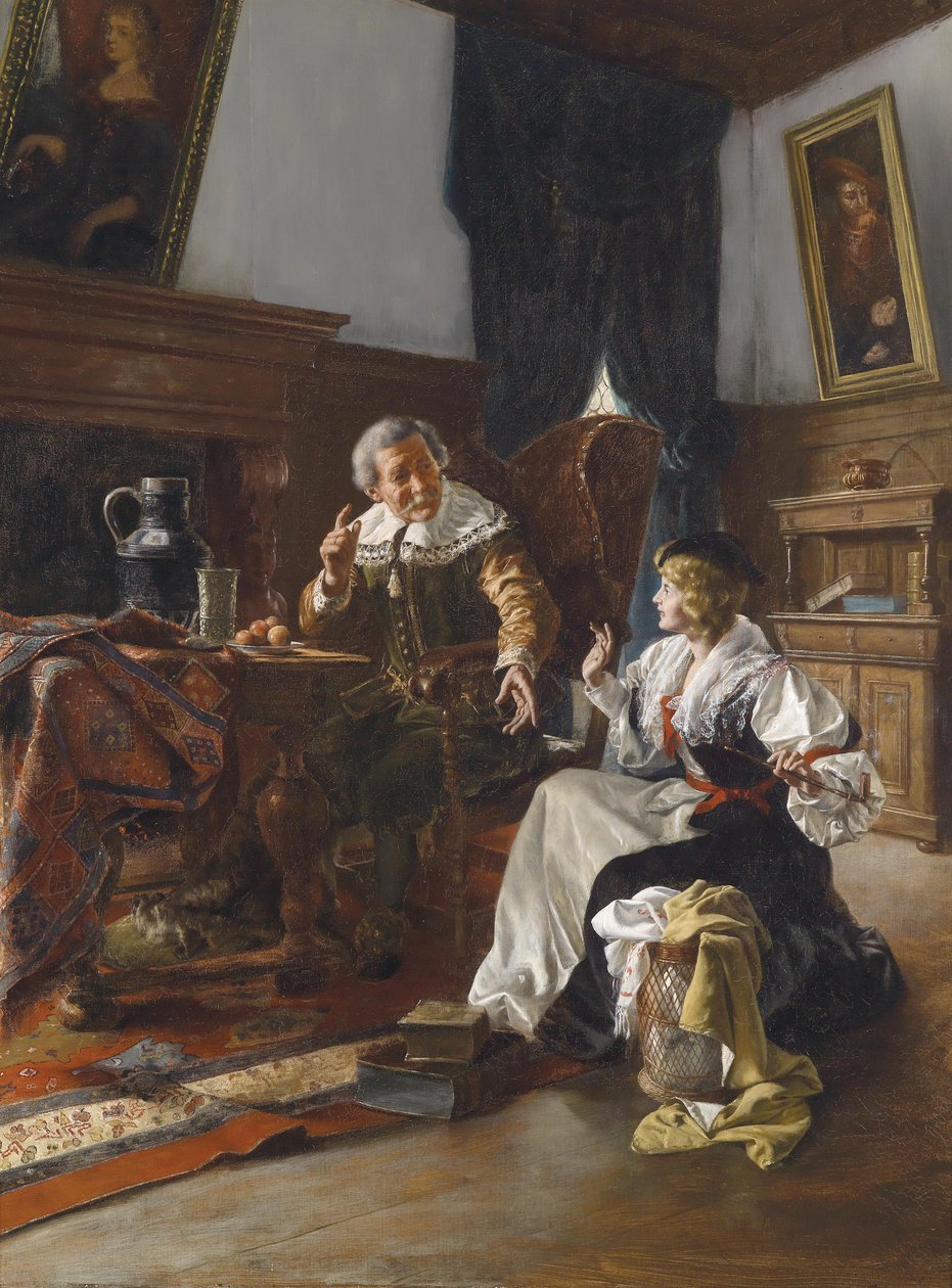 Het vergeven roken door Franz Xaver Schmid Breitenbach