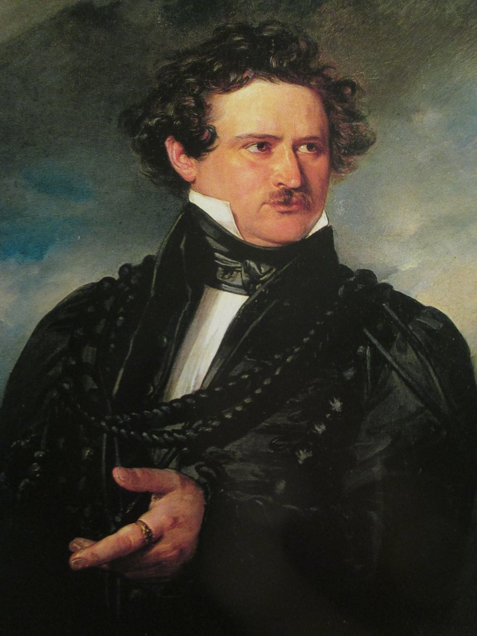 Karl Spindler (1796-1855) door Franz Xaver Winterhalter