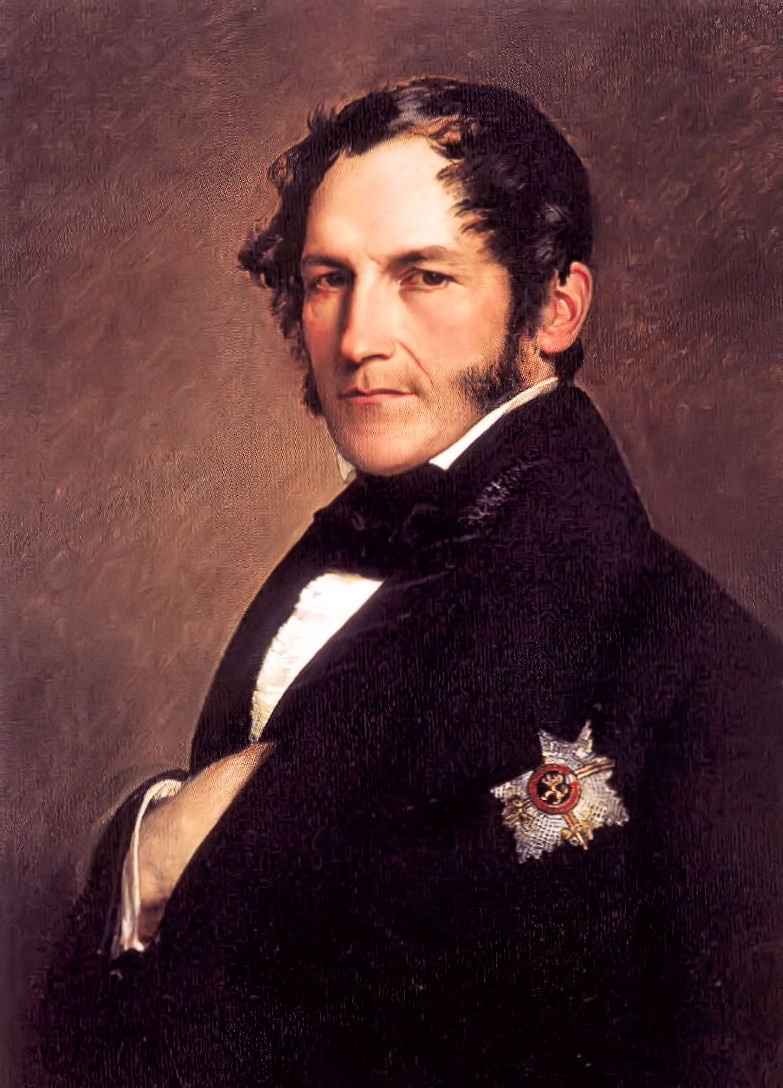 Leopold I door Franz Xaver Winterhalter