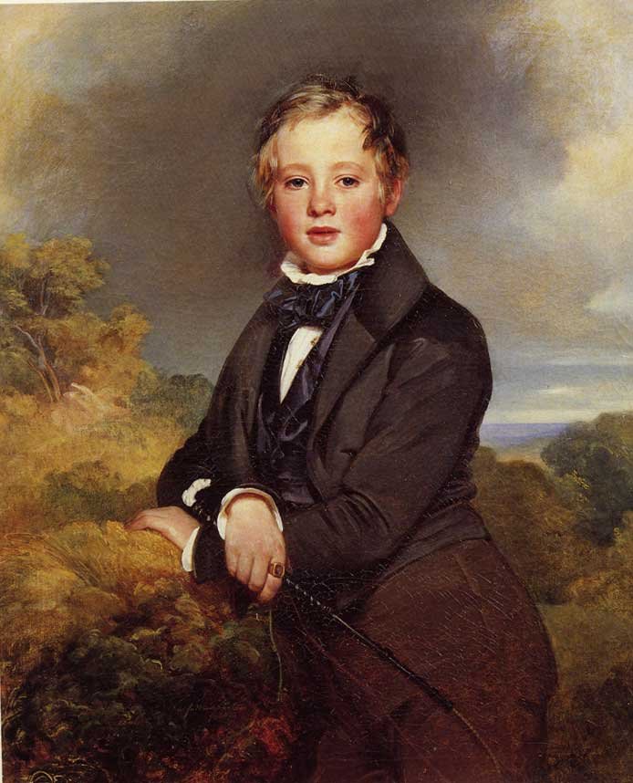 Ludwig Graaf van Langestein door Franz Xaver Winterhalter