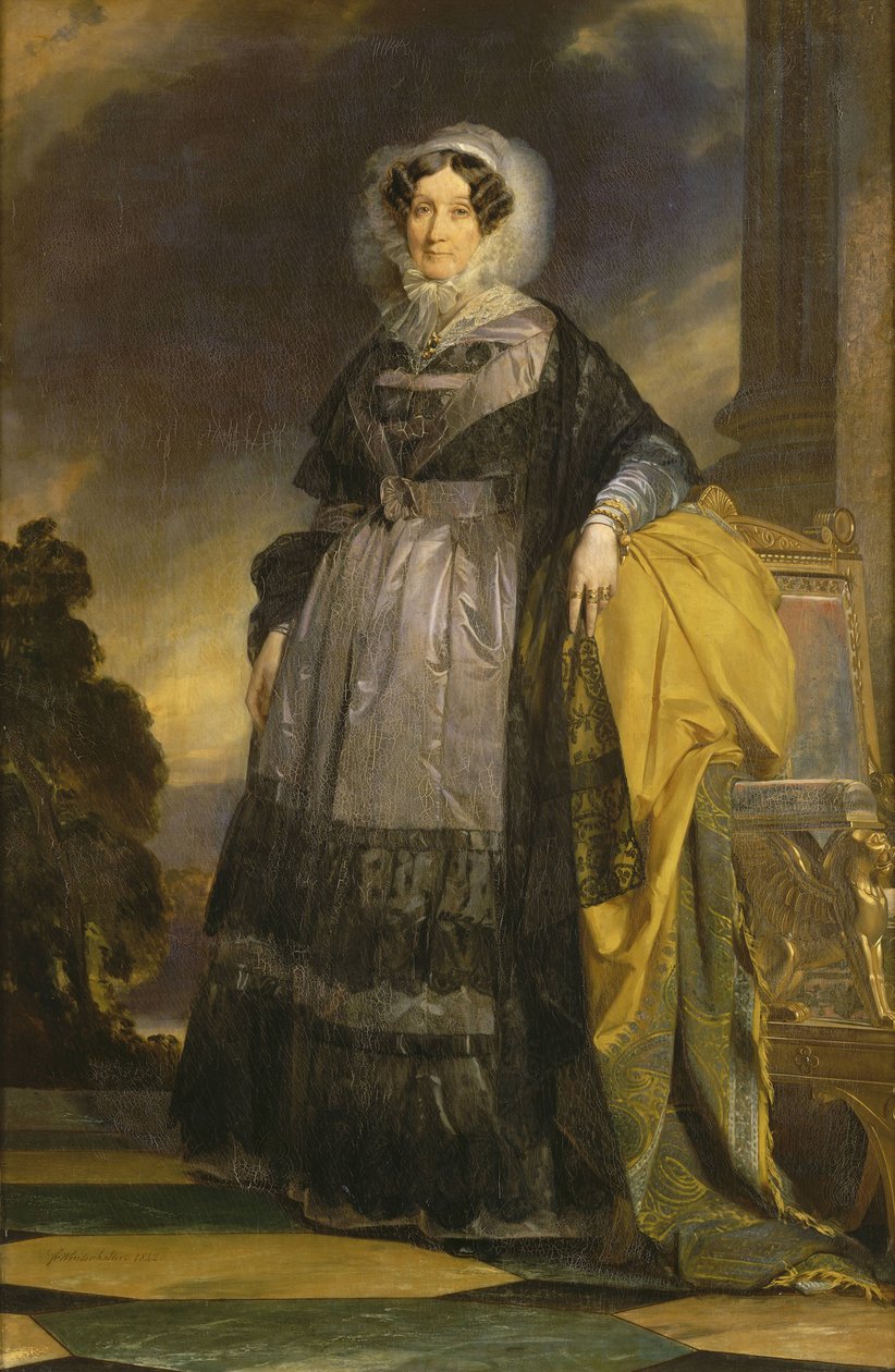 Prinses Adélaïde van Orléans door Franz Xaver Winterhalter