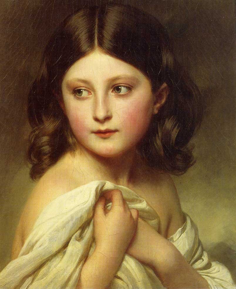 Prinses Charlotte van België door Franz Xaver Winterhalter