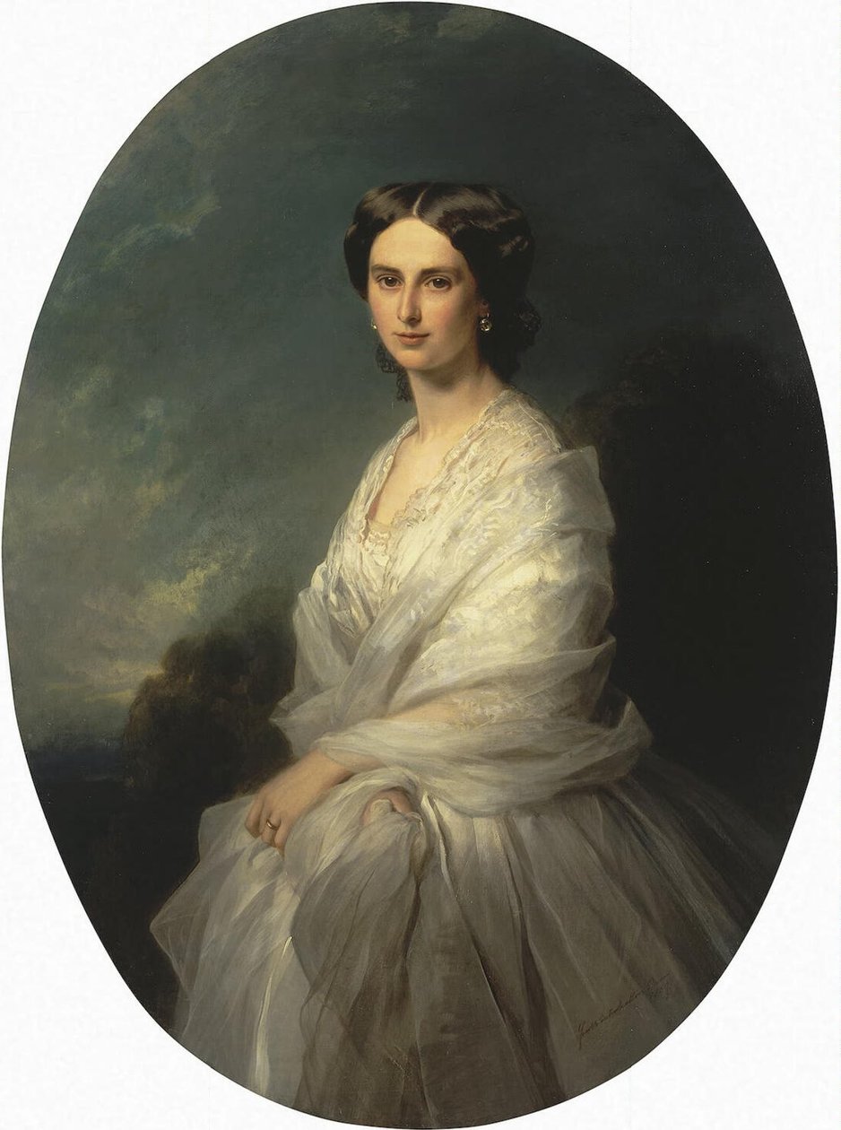 Sophia Bobrinskaya door Franz Xaver Winterhalter