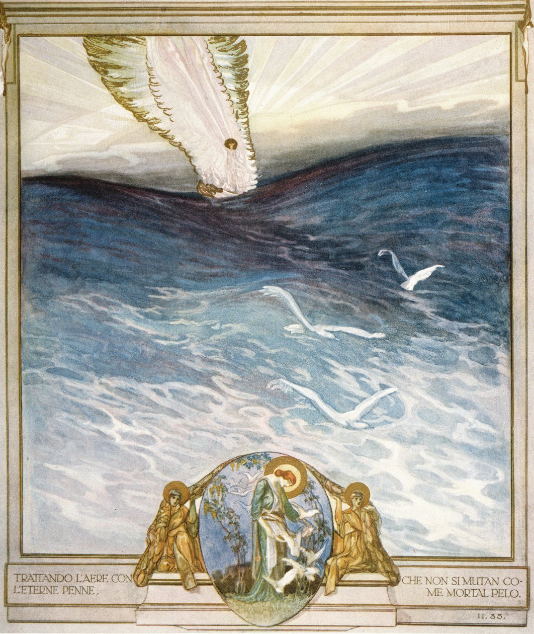 Illustratie voor Dante