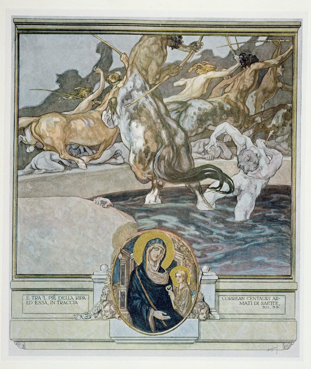 Illustratie uit Dante