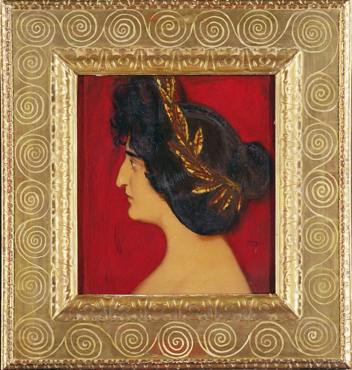 Romeinse Vrouw door Franz von Stuck