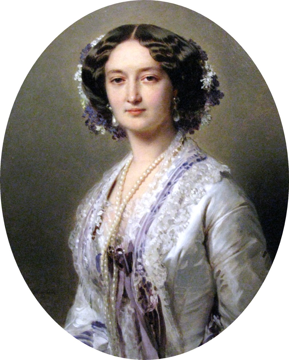 Portret van Katarzyna Potocka née Branicka door Franz Xaver Winterhalter