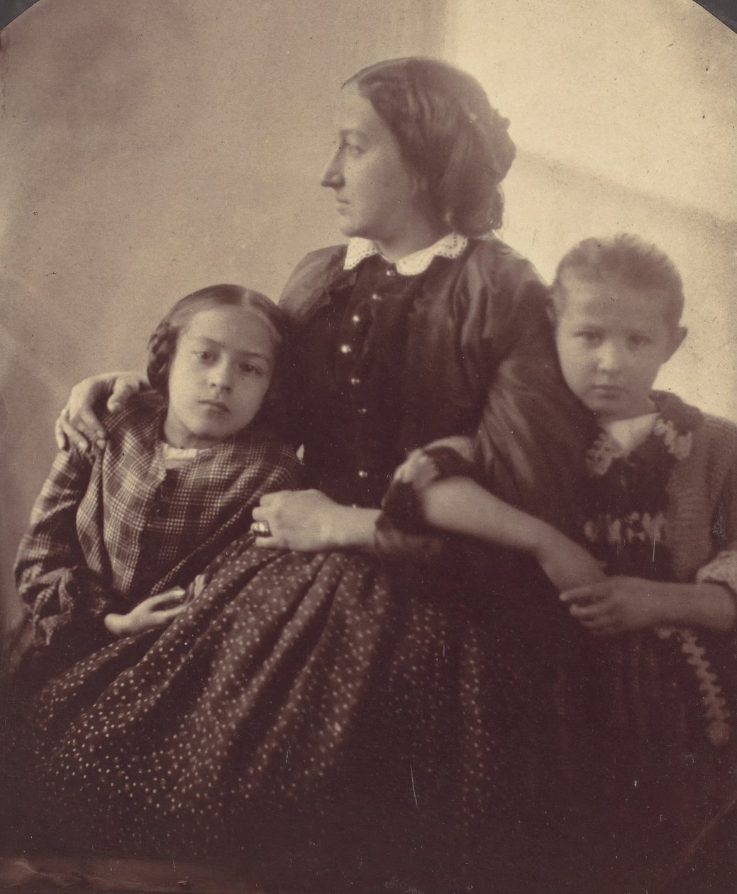 Hermine, Marie en Marie Antoine. door Franz Antoine