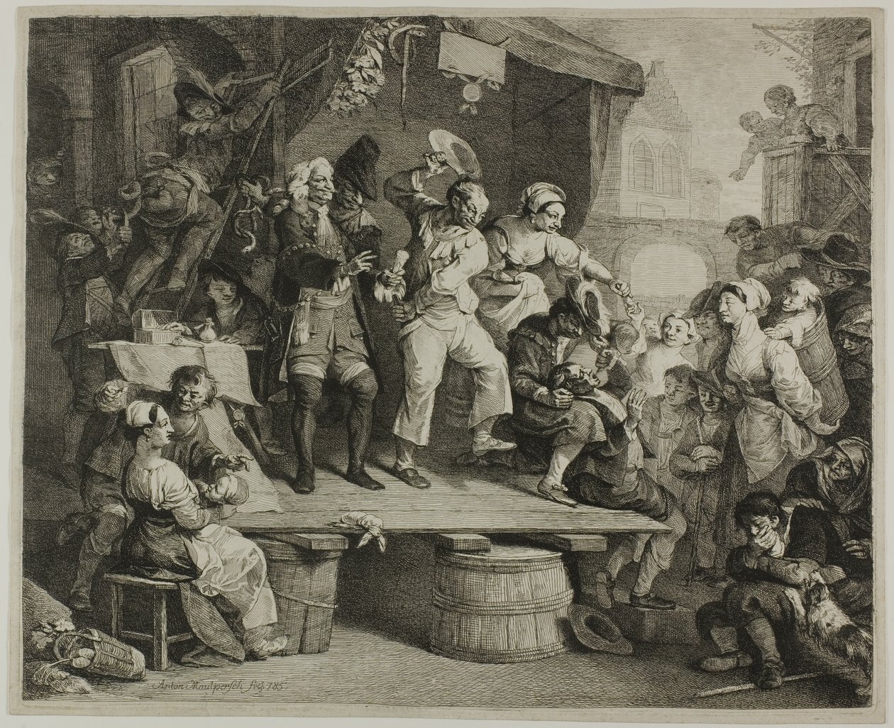 De kwakzalver door Franz Anton Maulbertsch