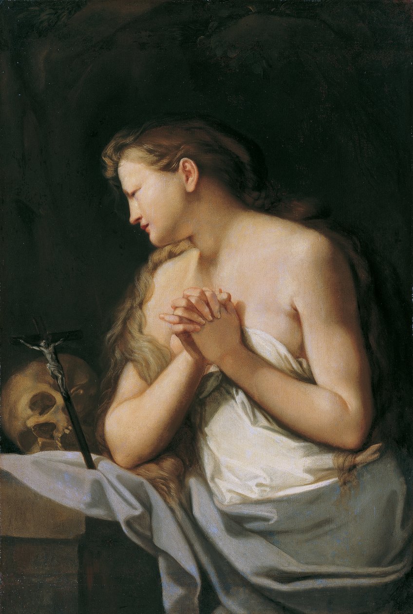 De boetvaardige heilige Maria Magdalena door Franz Carl Remp