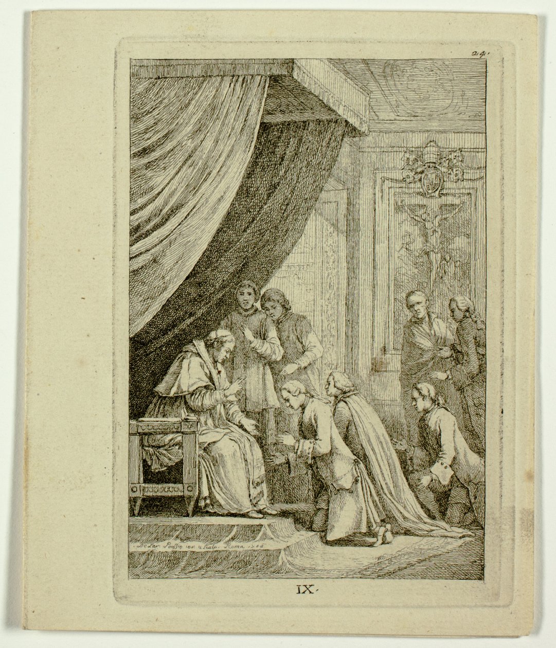 Platen 9-11, uit Nella Venuta door Franz Edmund Weirotter