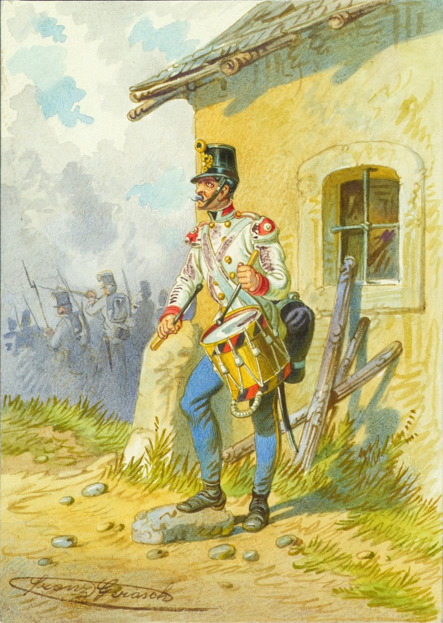 Soldaat door Franz Gerasch