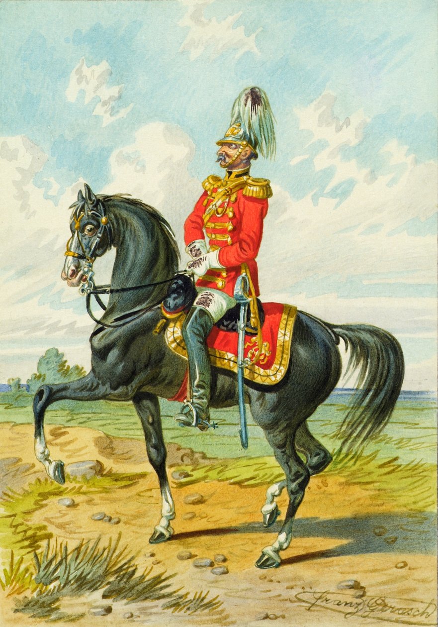 Soldaat te Paard door Franz Gerasch