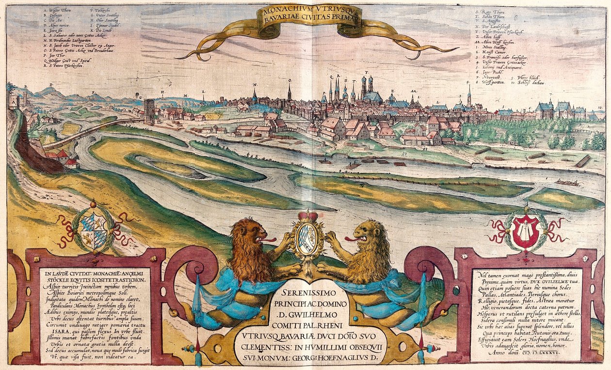 München, Duitsland door Franz Hogenberg