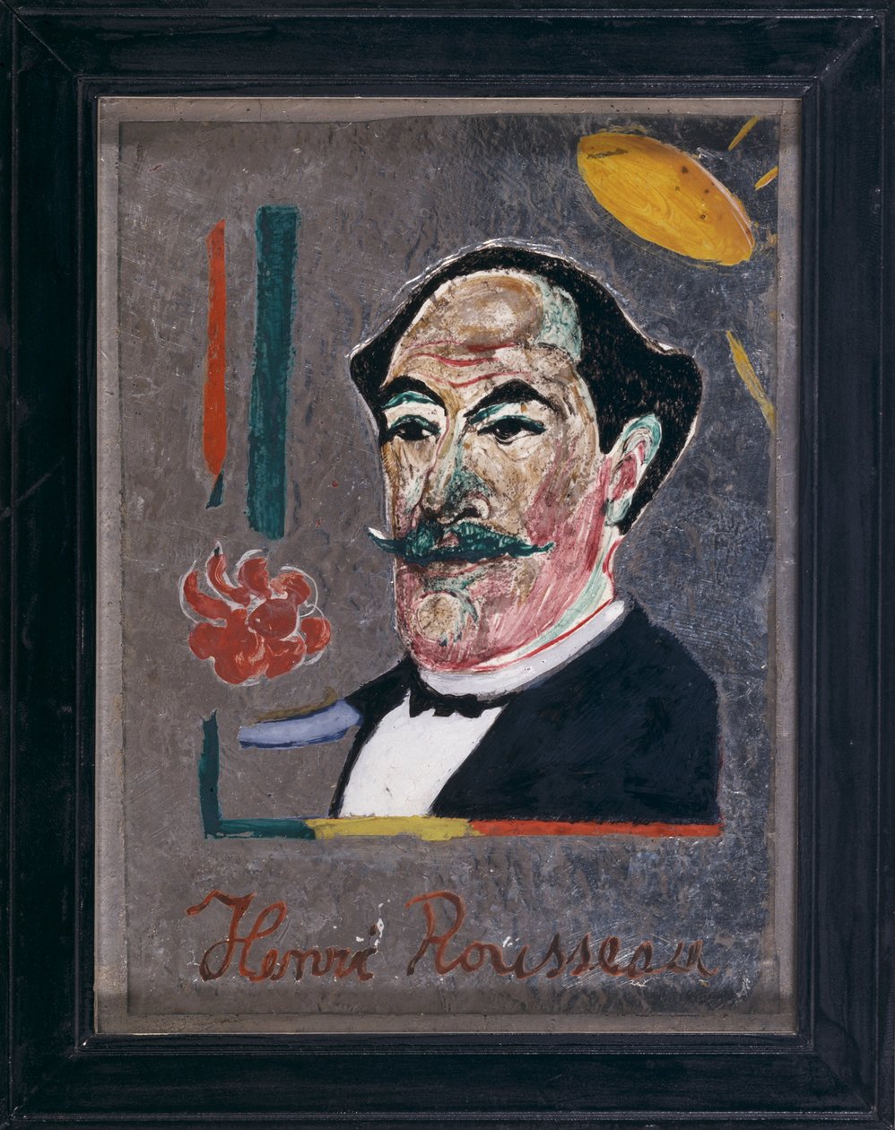 Portret Henri Rousseau door Franz Marc
