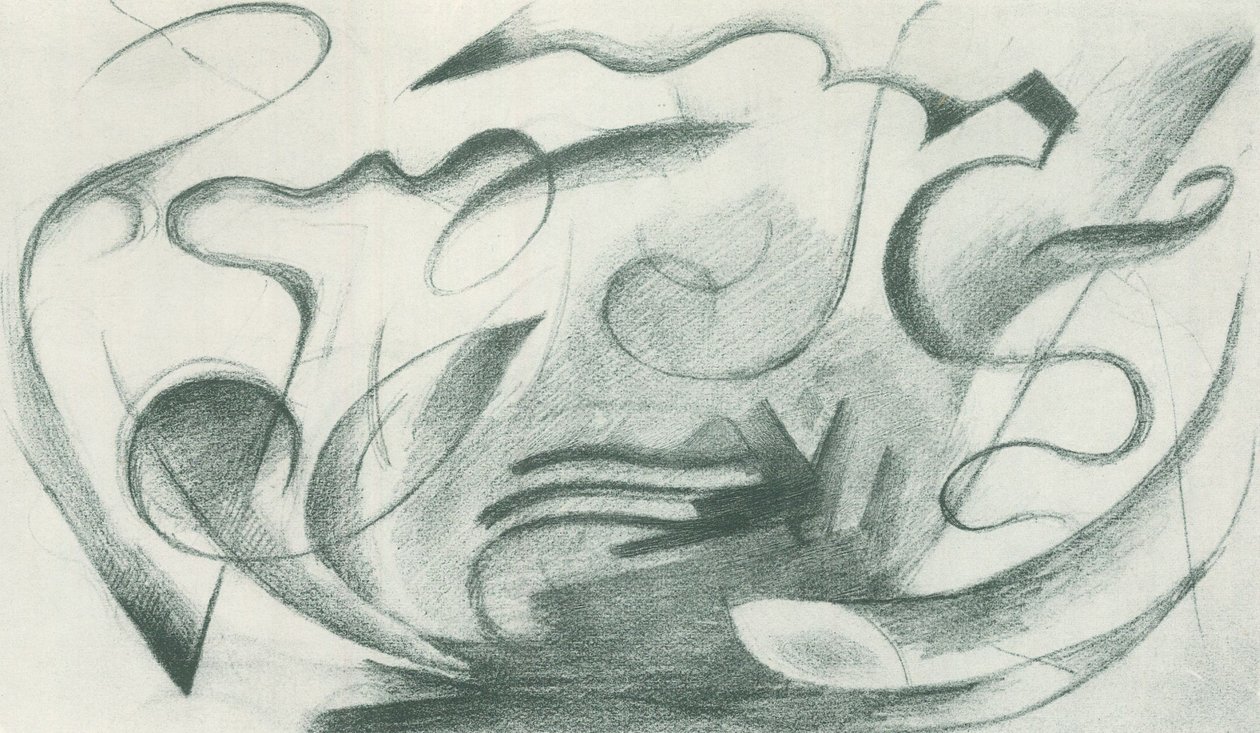 Kompositie door Franz Marc