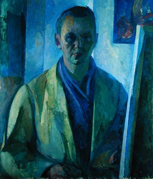 Zelfportret door Franz Nolken