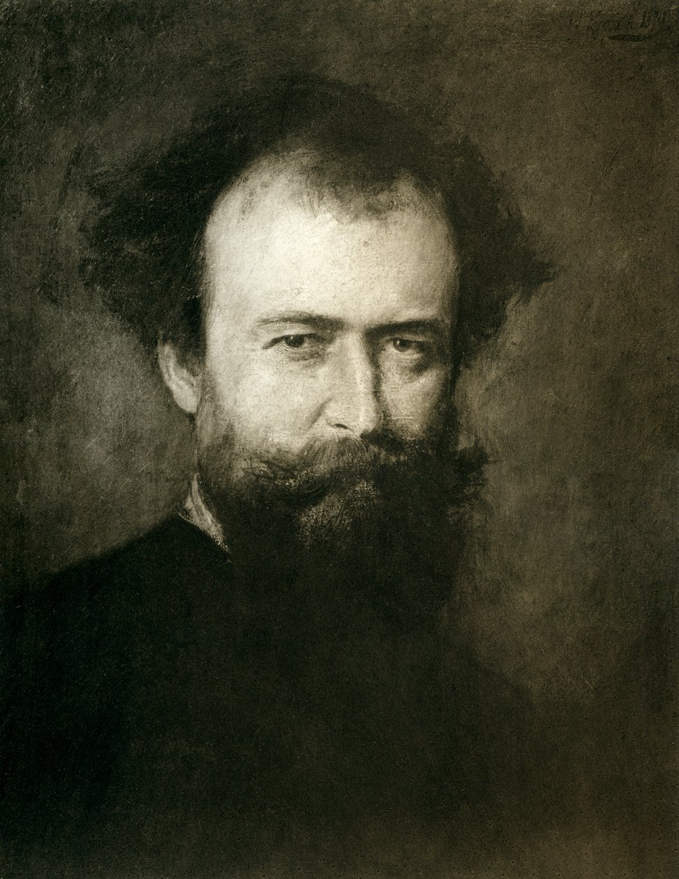 Wilhelm Busch door Franz Seraph von Lenbach