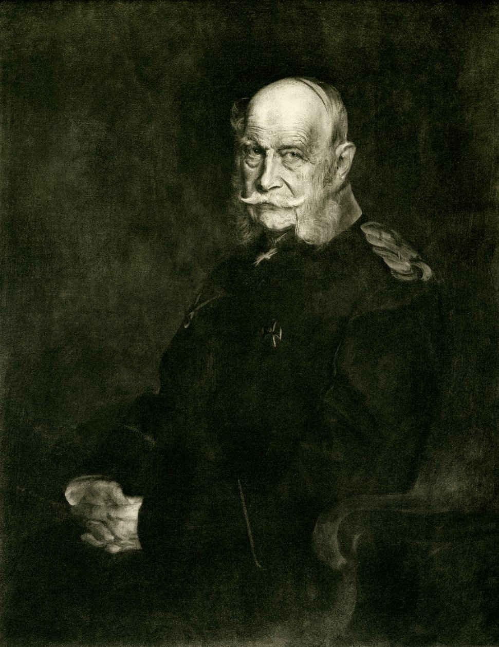Wilhelm I door Franz Seraph von Lenbach