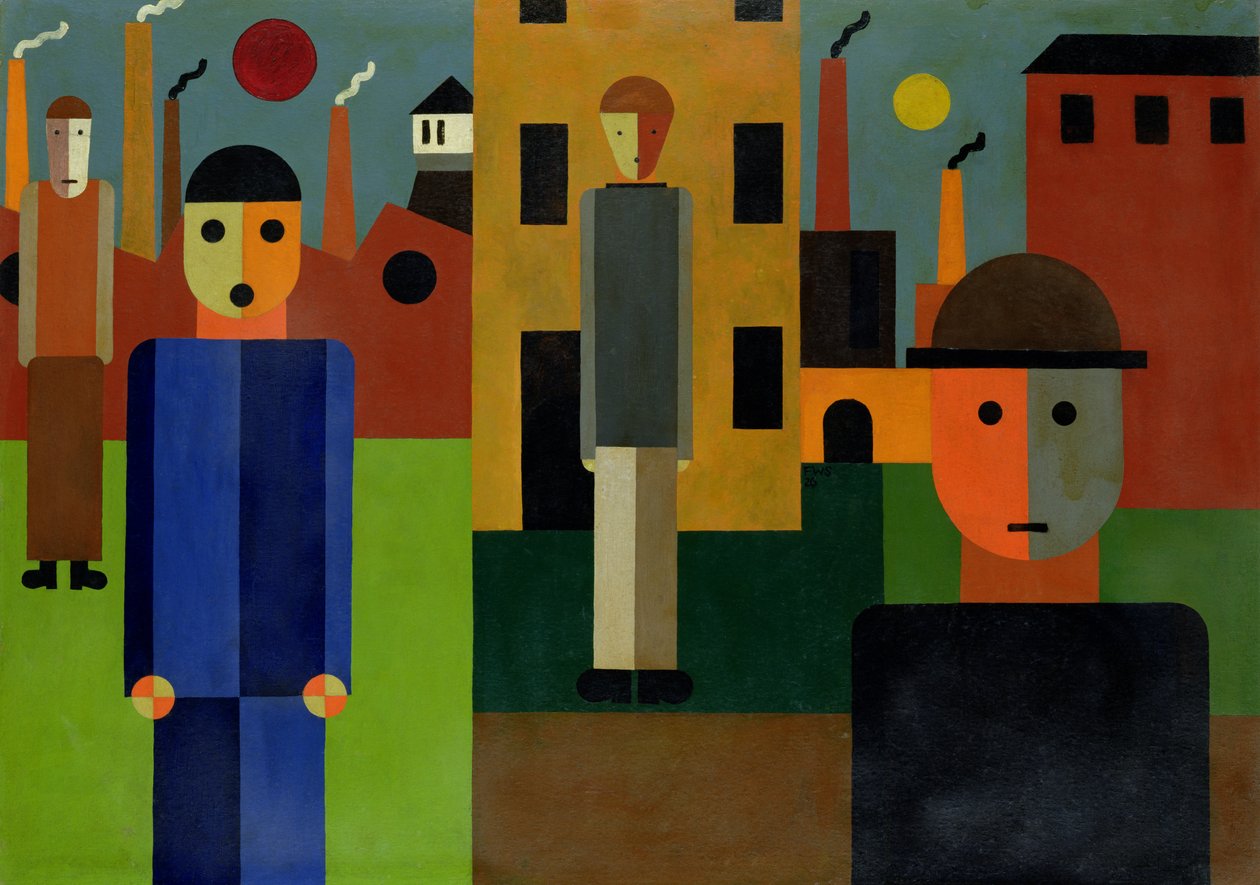 Fabrieken, 1926 door Franz W. Seiwert