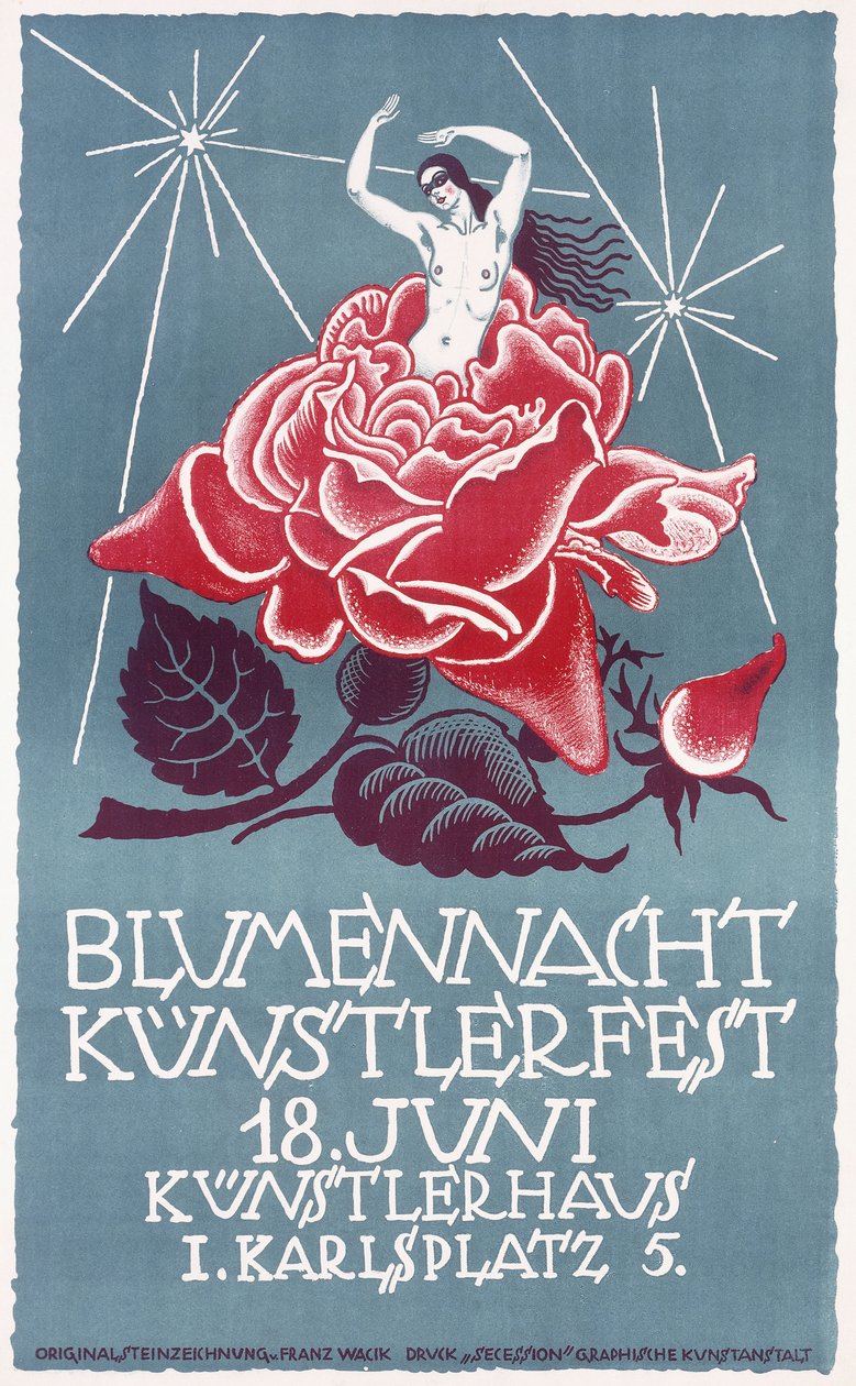 Blumennacht Kunstlerfest door Franz Wacik