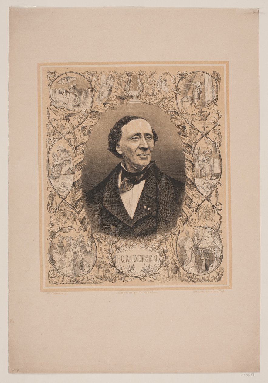 H. C. Andersen door Franz Wilhelm Obermann