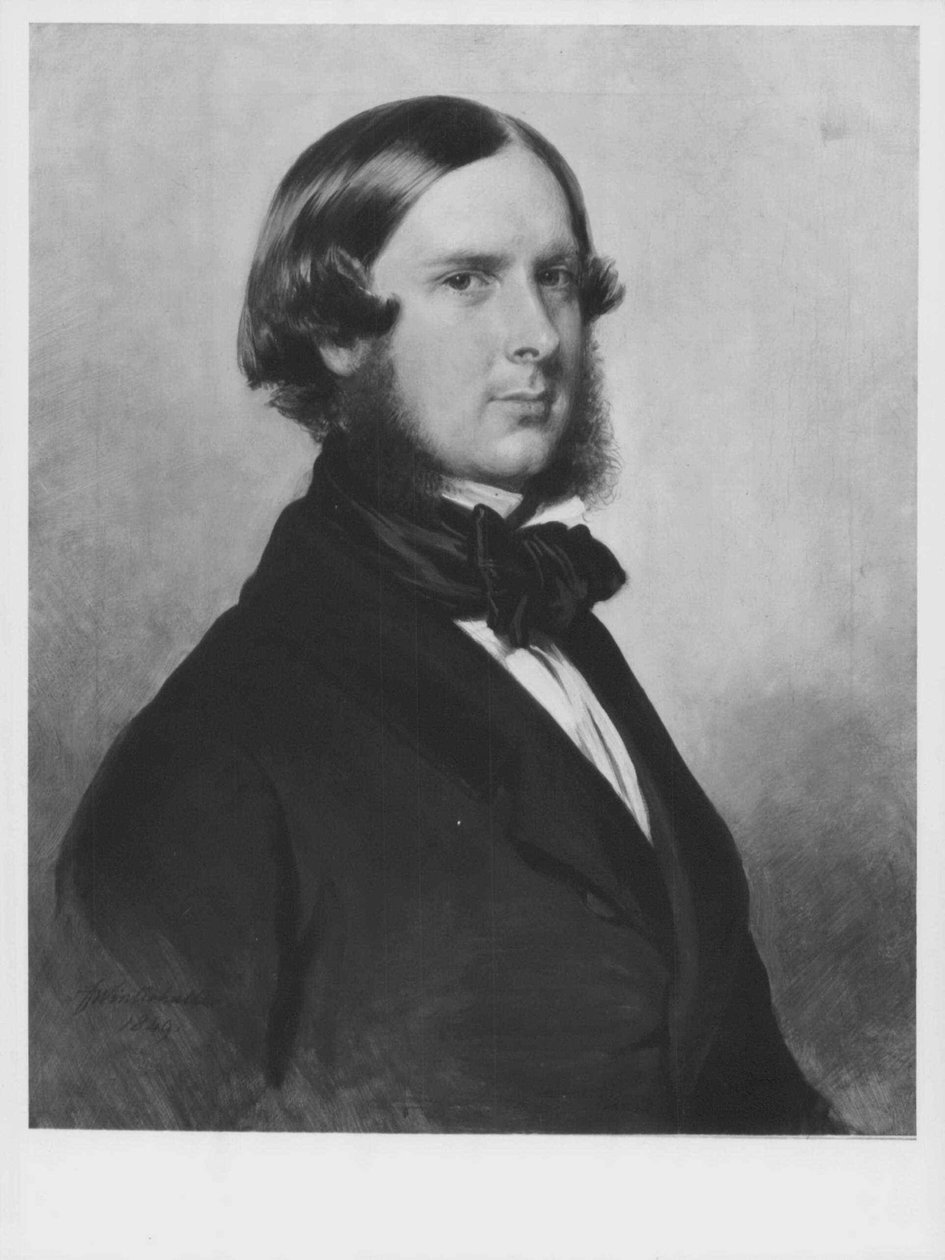 Prins Edward van Saksen-Weimar (1823-1902) door Franz Xaver Winterhalter