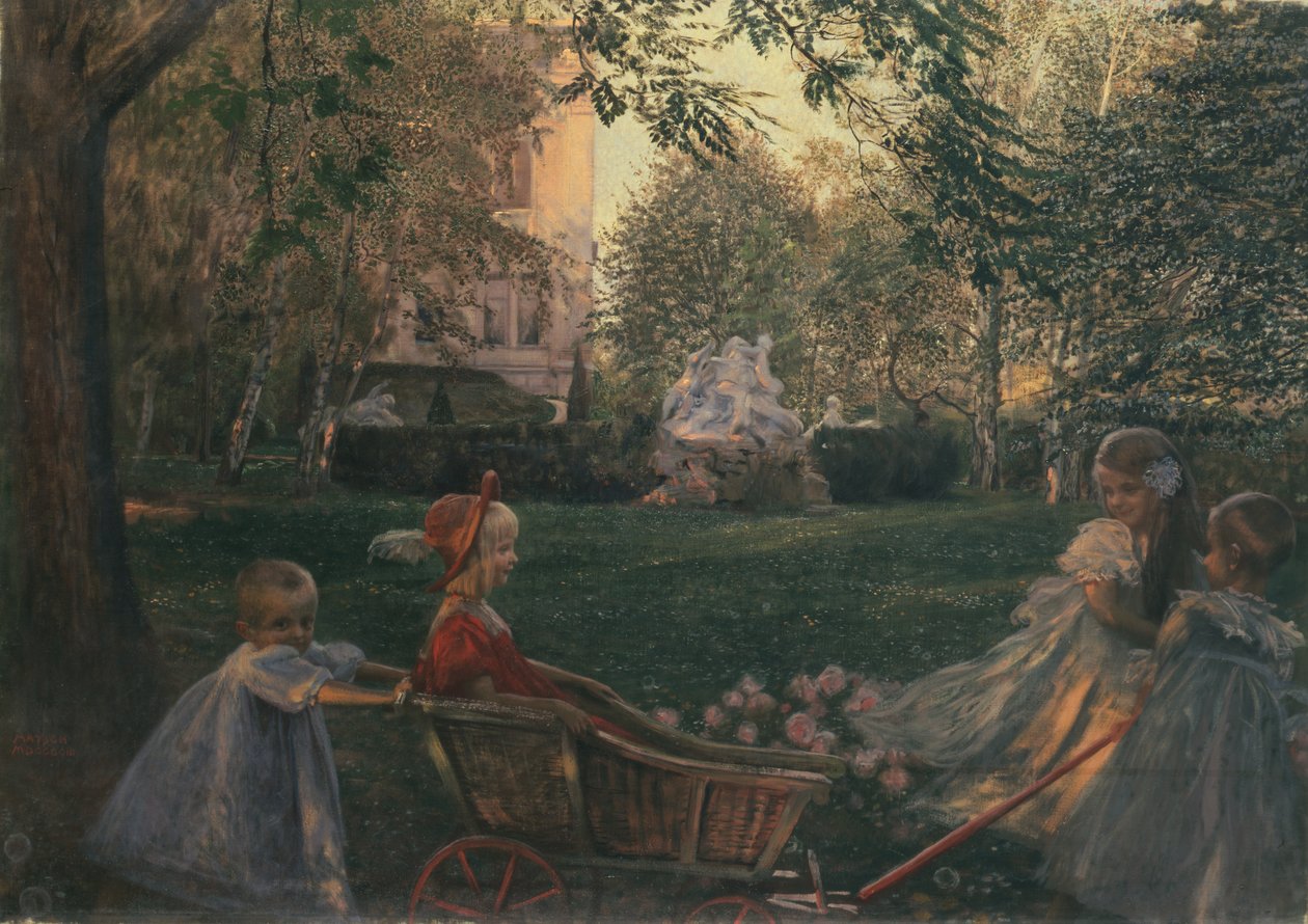 Kinderen Spelen, 1933 door Franz von Matsch
