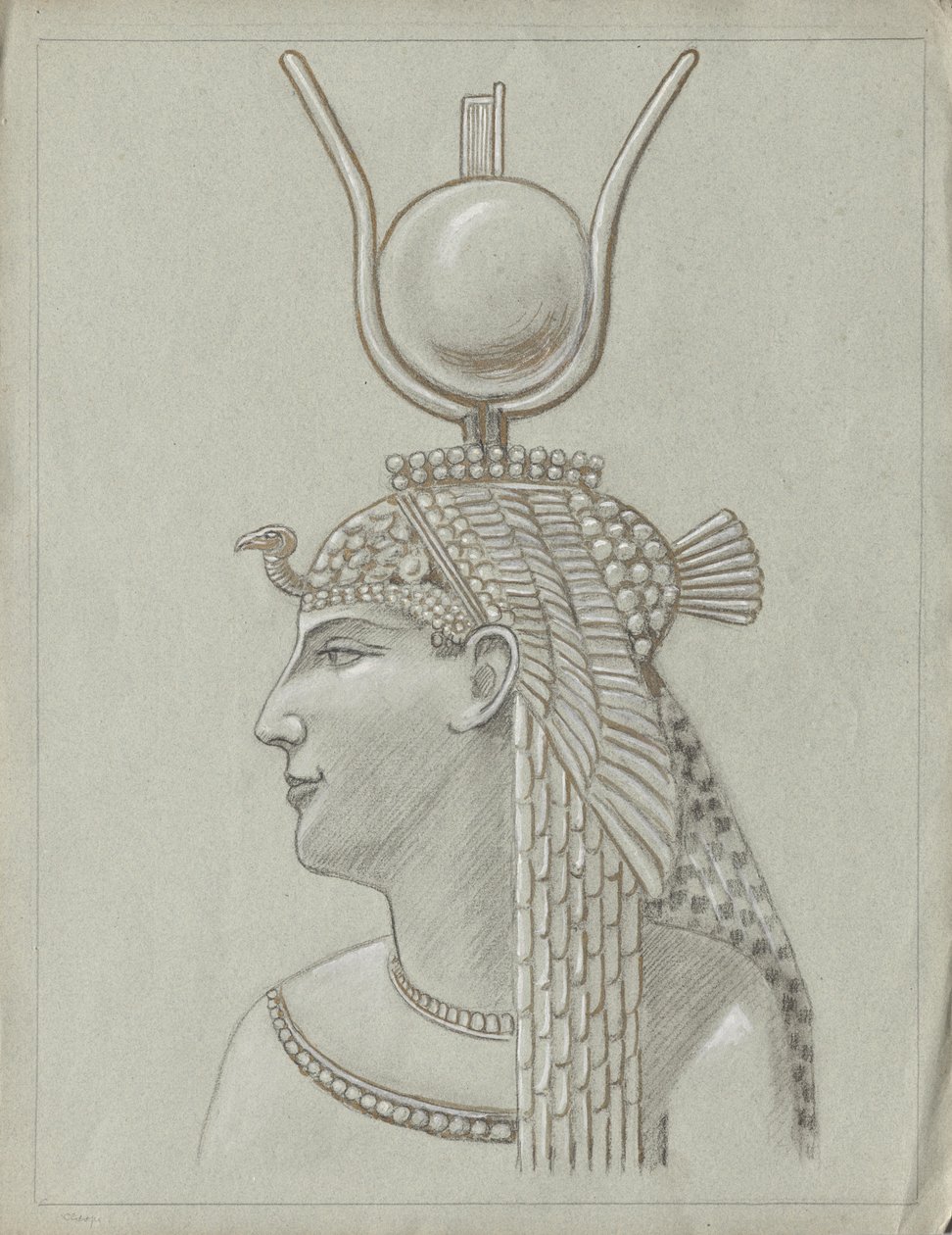 Cleopatra door Franz von Matsch