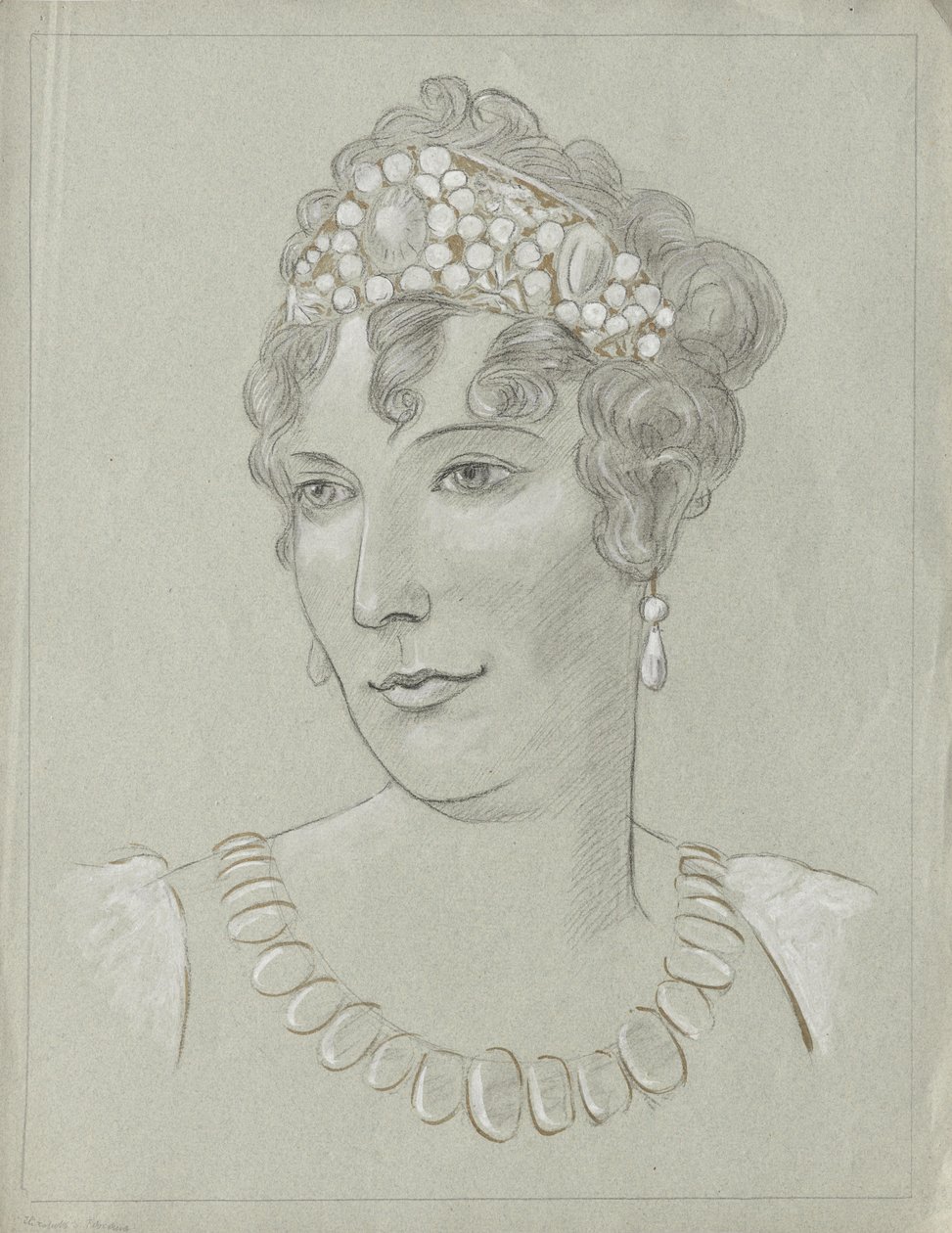Prinses Elisabeth van Oostenrijk-Toscane door Franz von Matsch
