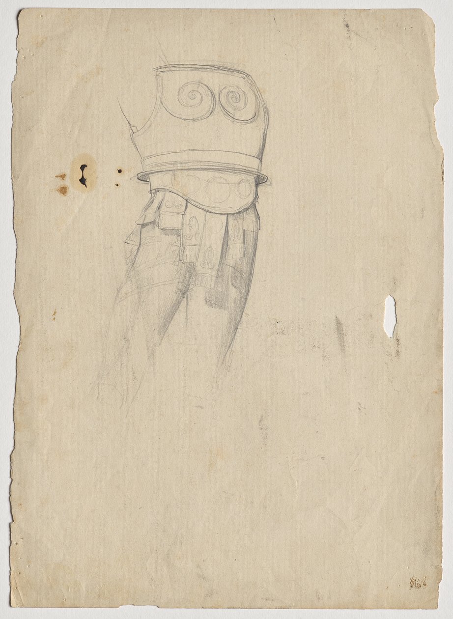 Torso met Borstpantser door Franz von Matsch