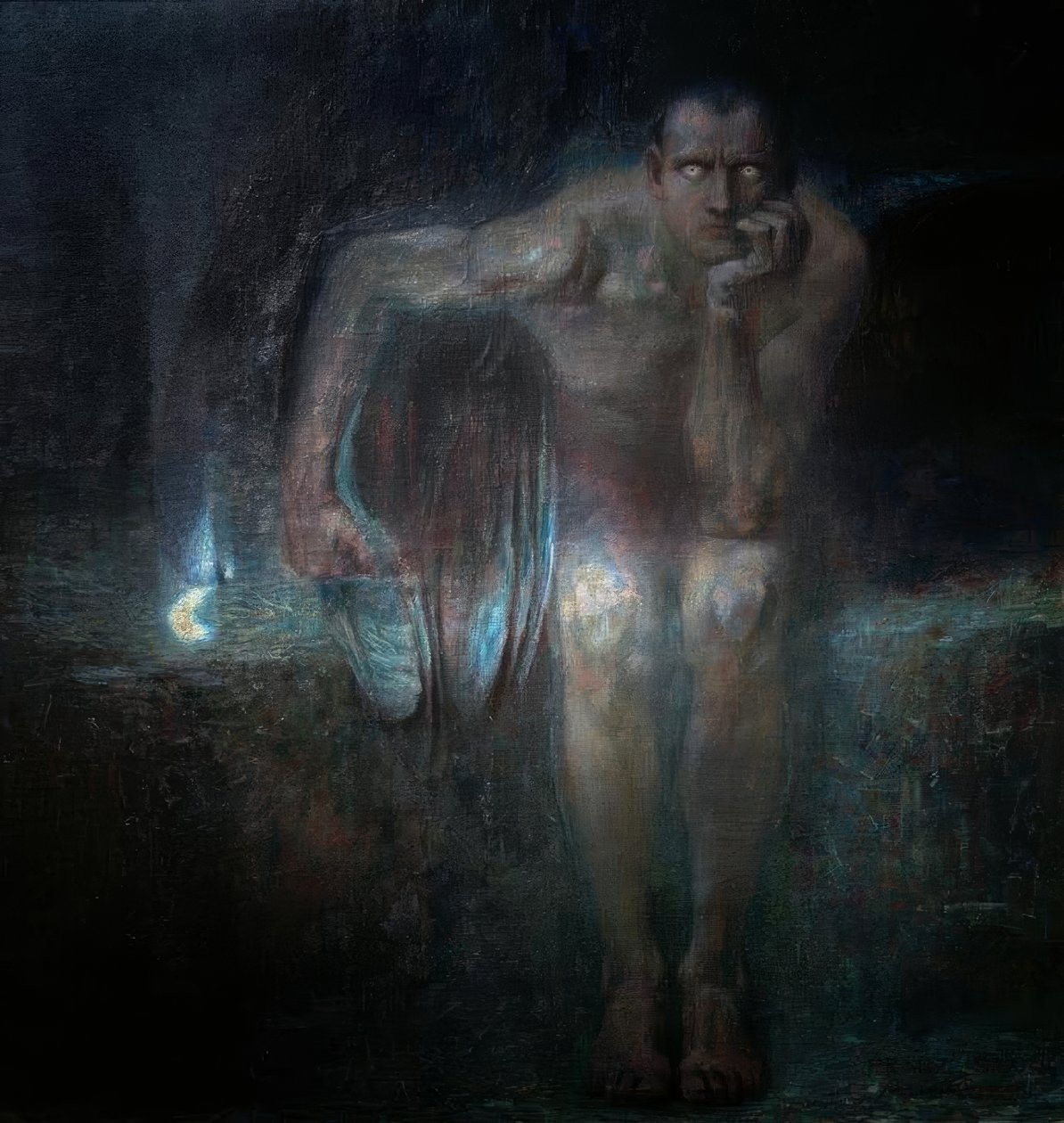 Lucifer door Franz von Stuck