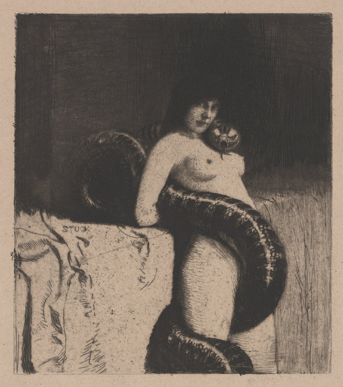 Sensualiteit door Franz von Stuck