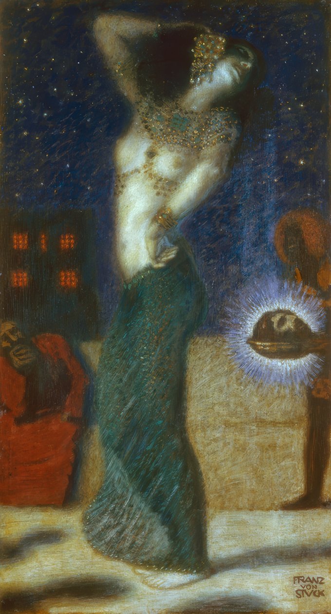 Dansende Salome door Franz von Stuck