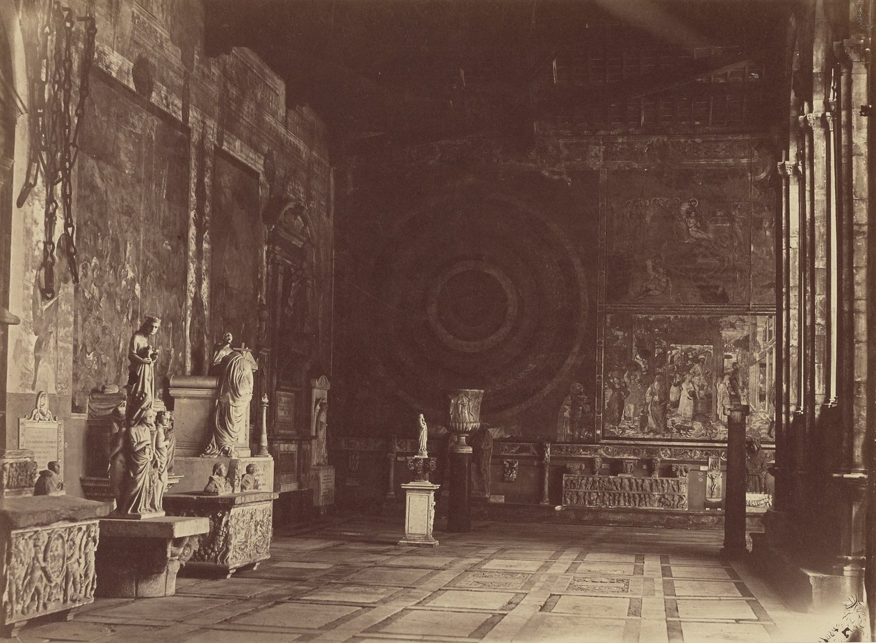 [Pisa, Kerk interieur]. door Fratelli Alinari