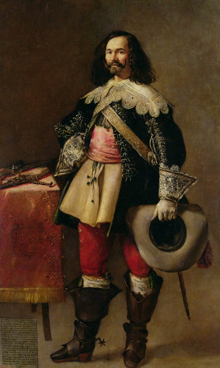 Don Tiburcio de Redin y Cruzat door Fray Juan Andres Rizi