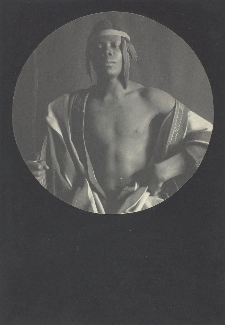 Ethiopische Monarch, 1897, gedrukt c. 1902 door Fred Holland Day