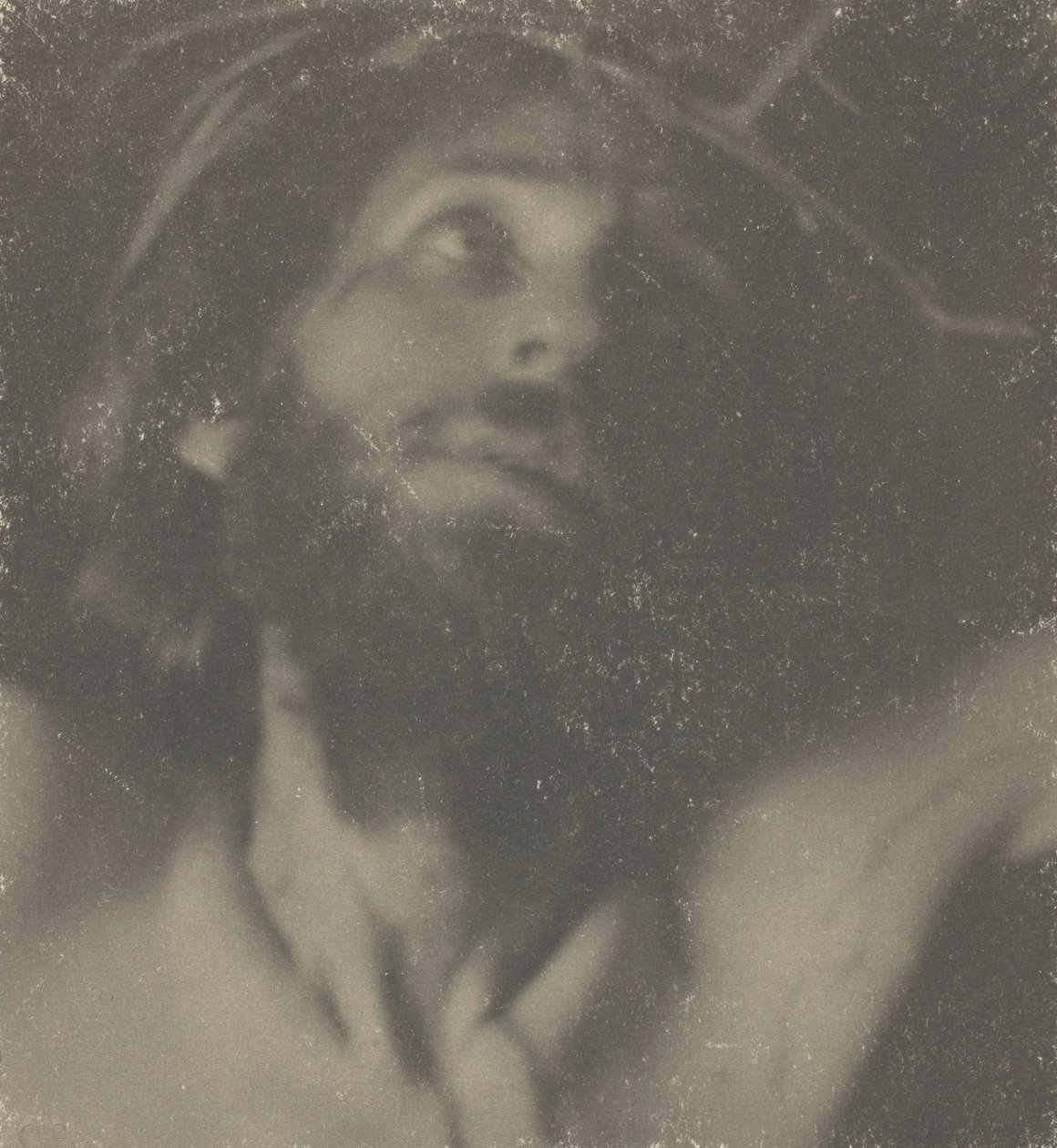 Studie van het hoofd van Christus, 1898 door Fred Holland Day