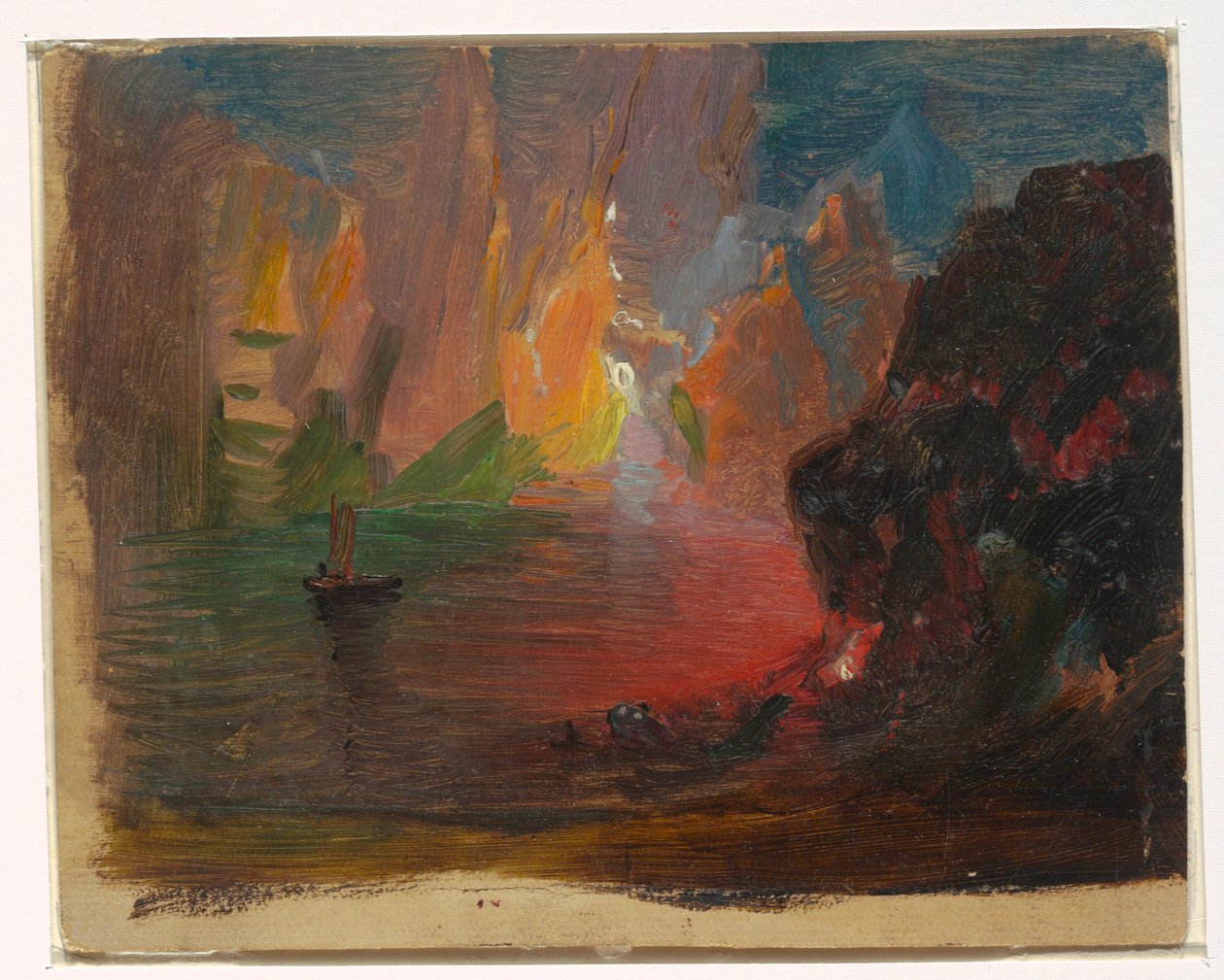 IJsbergfantasie door Frederic Edwin Church